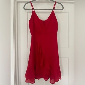 Windsor Red flowy cocktail/semi formal dress